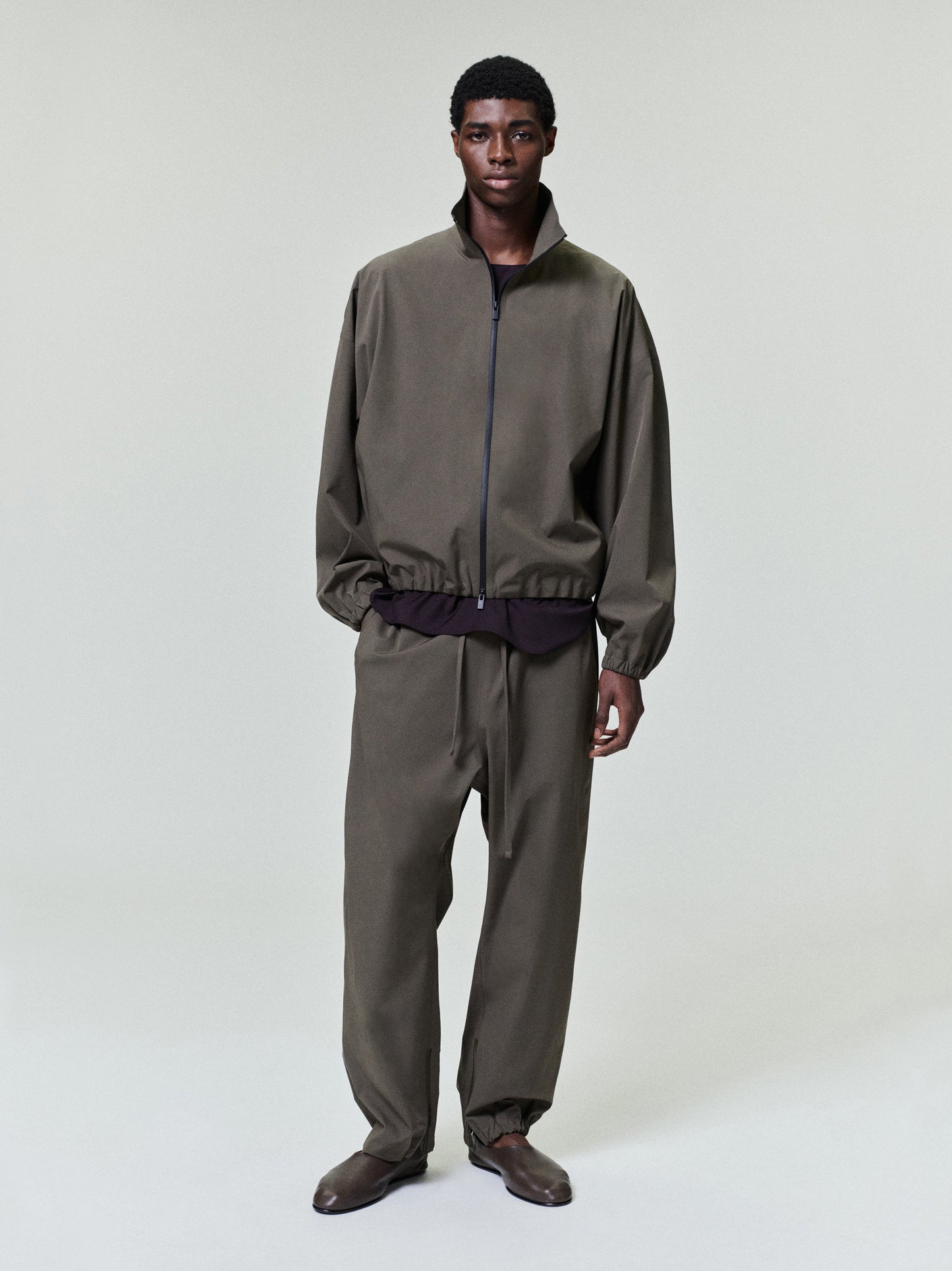 Bonded Nylon Tech Track Pants