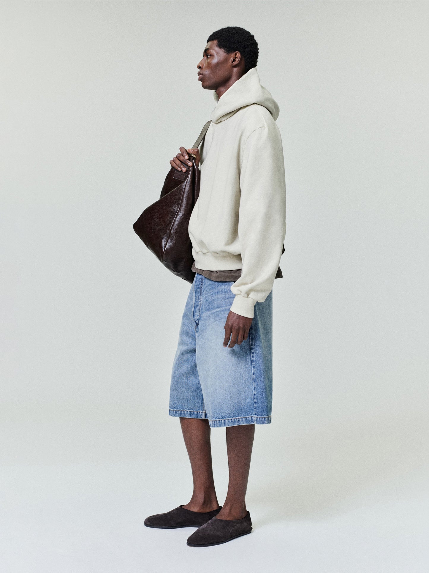 Denim Utility Shorts