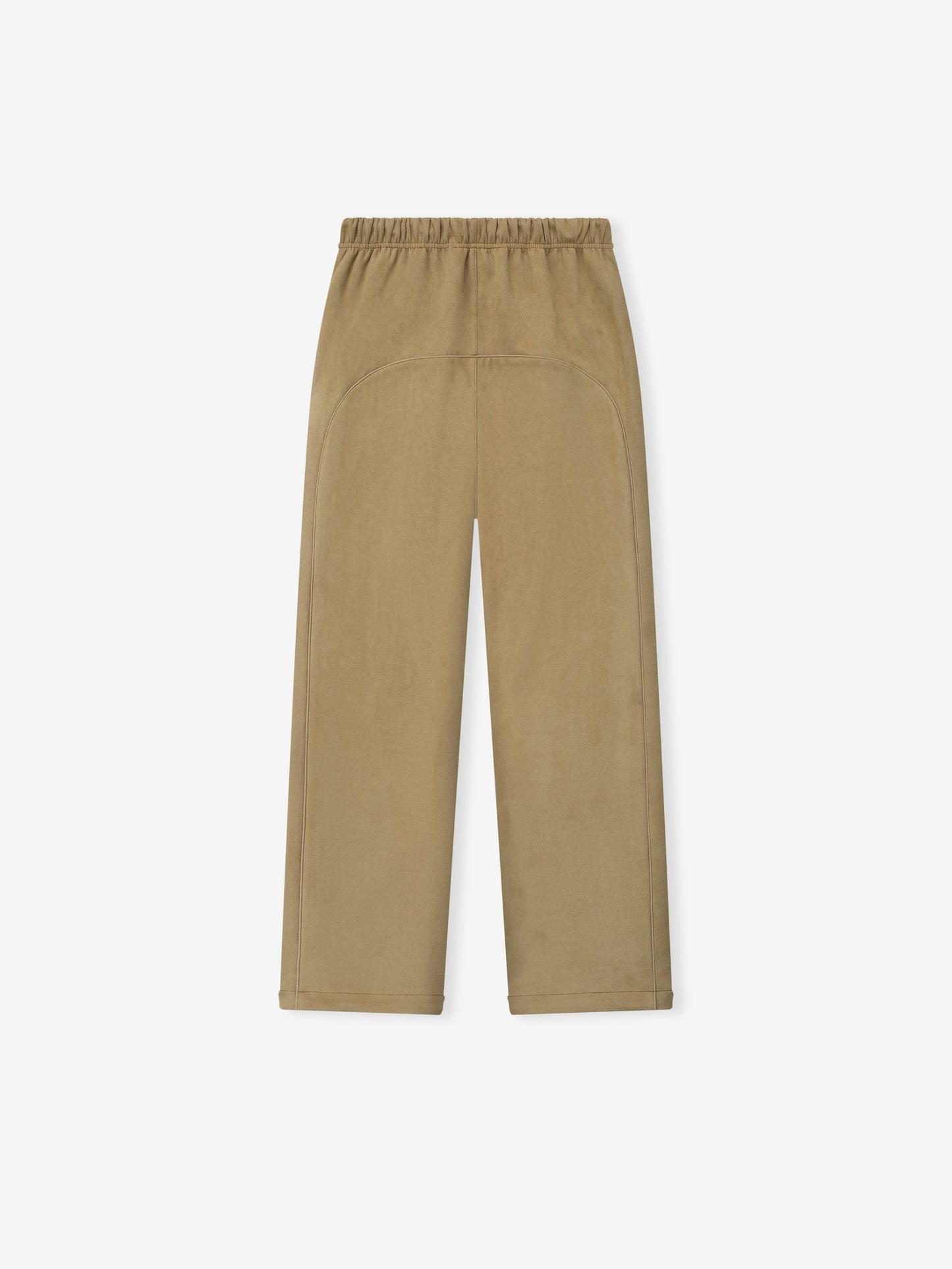 Womens Suede Fleece Signature Relaxed Pant