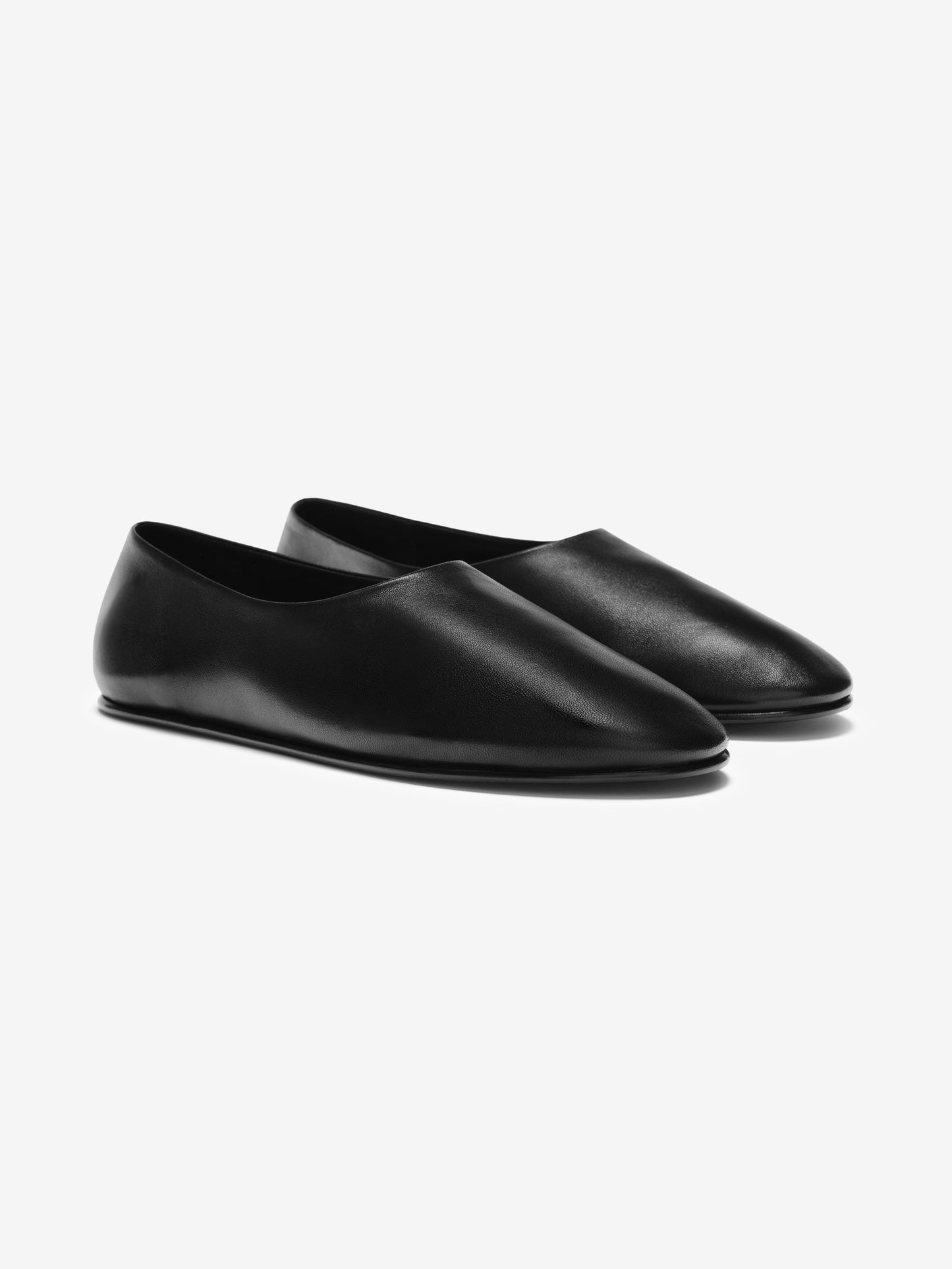 Leather Ballerino