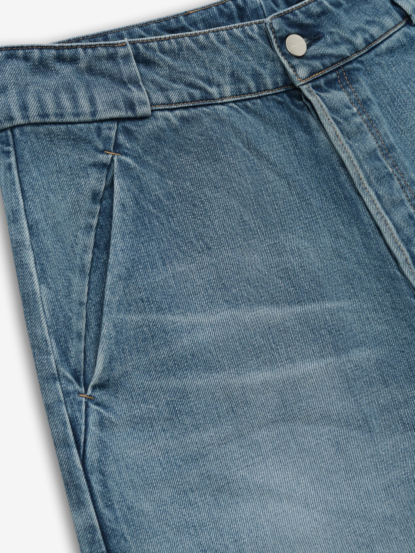 Denim Utility Shorts