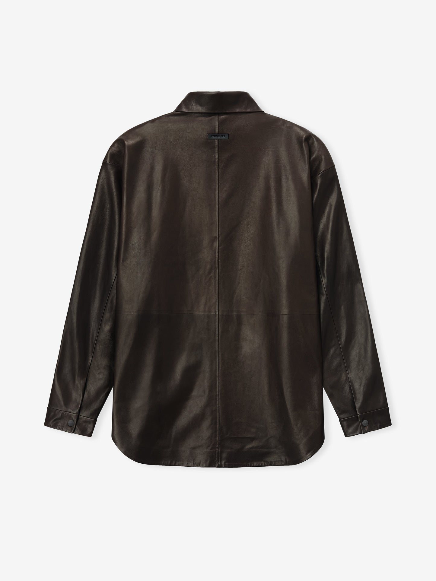 Leather Relaxed Shirt