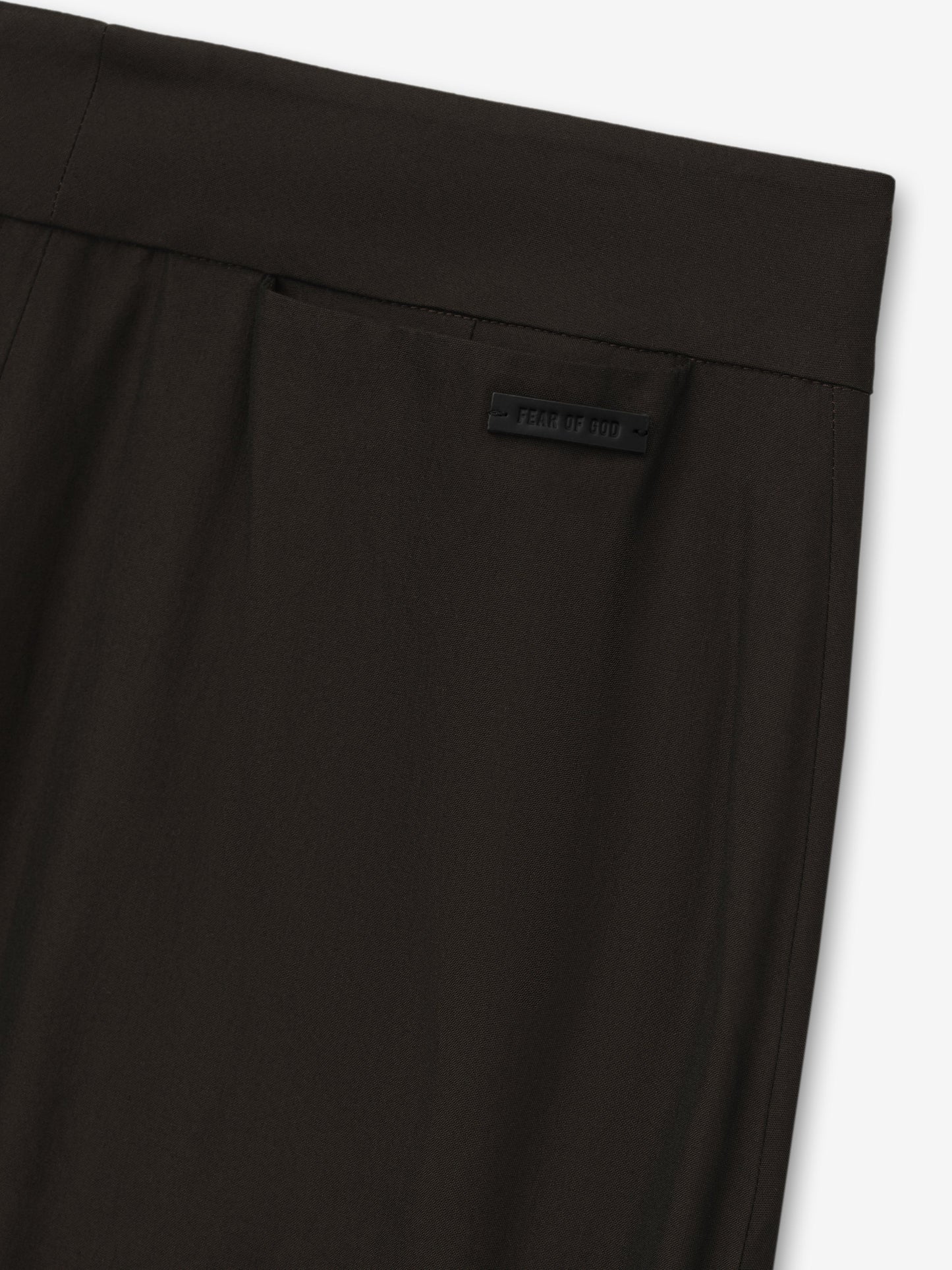 Womens Viscose Oxford Worker Pants