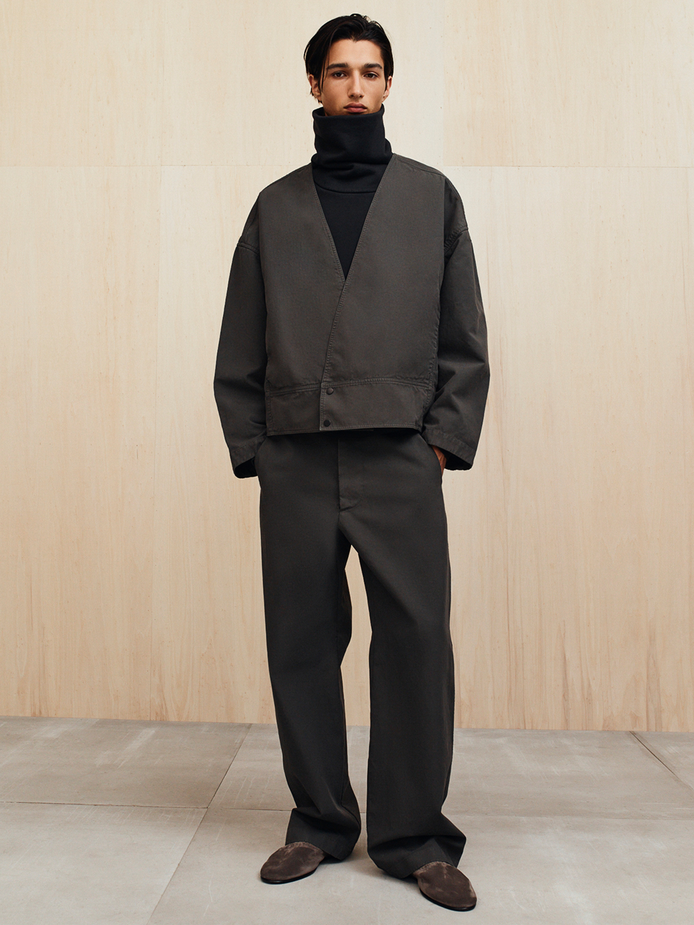 Garment Dyed Cotton Casual Pant