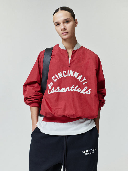 Reds Half Zip Pullover