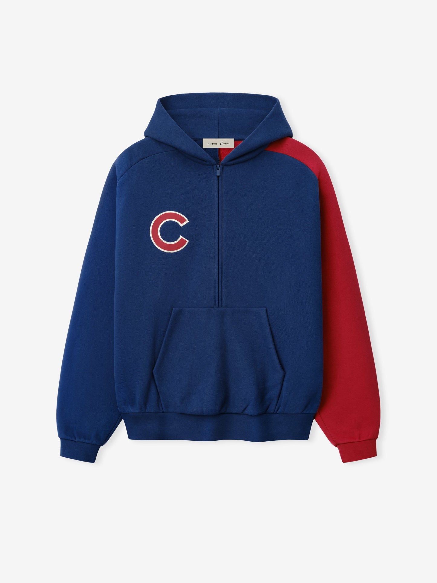 Cubs Raglan Half Zip Sport Hoodie