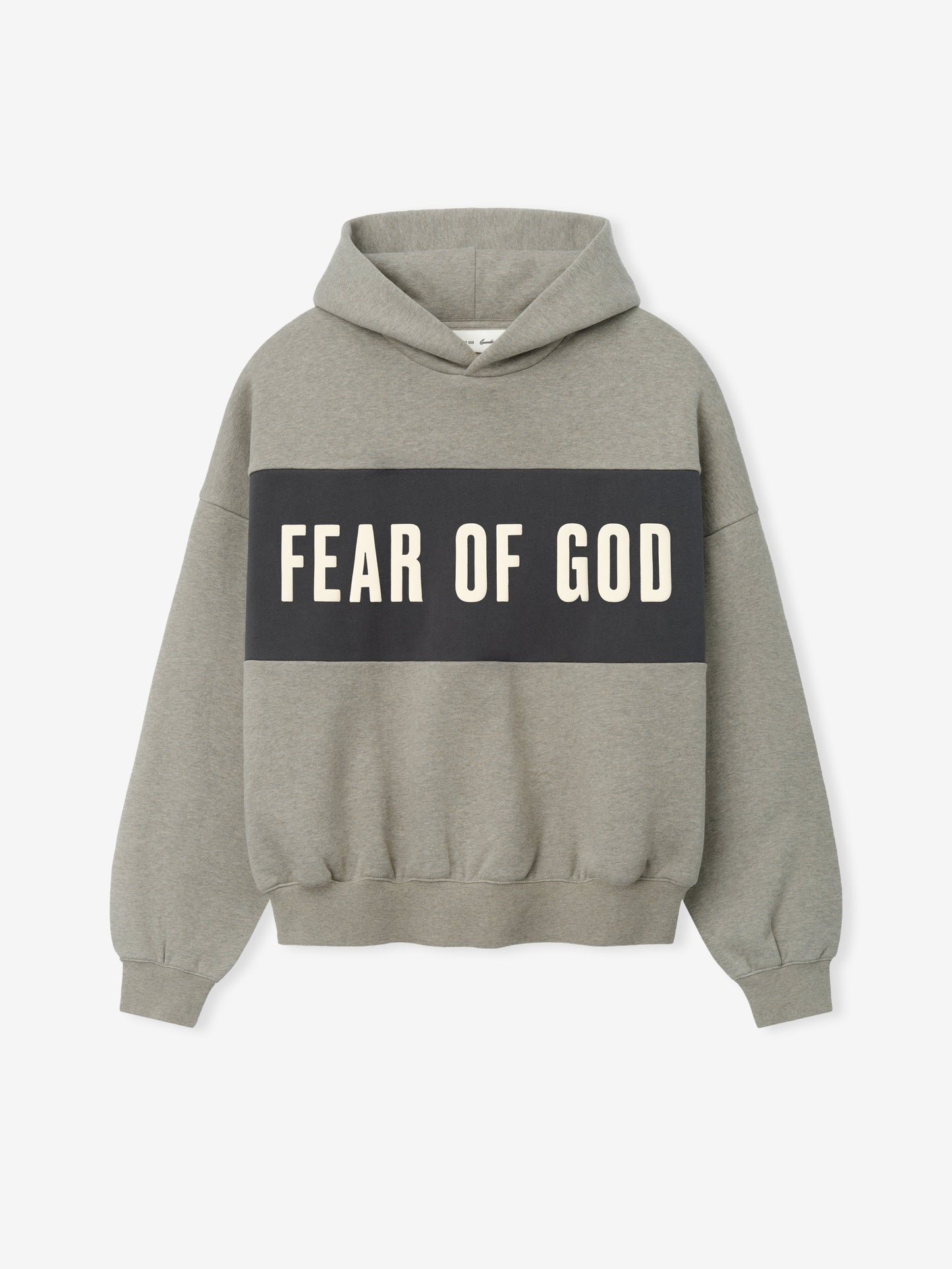Cropped Relaxed Panelled Hoodie