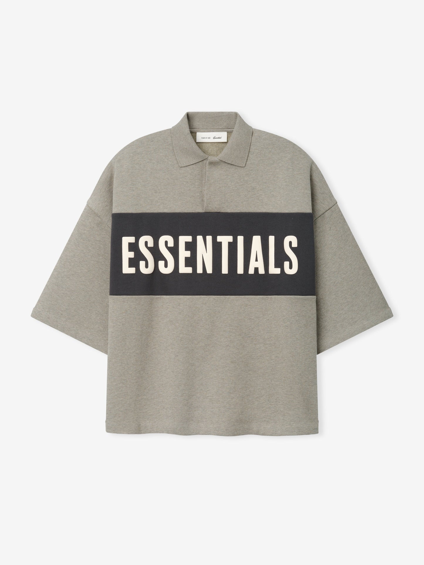 Cropped Panelled Polo