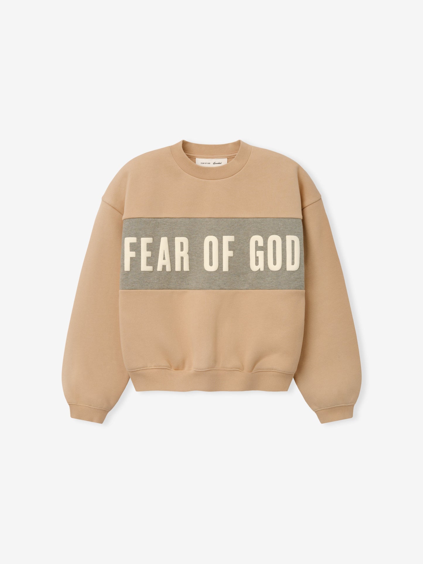 Kids Cropped Relaxed Panelled Sweatshirt