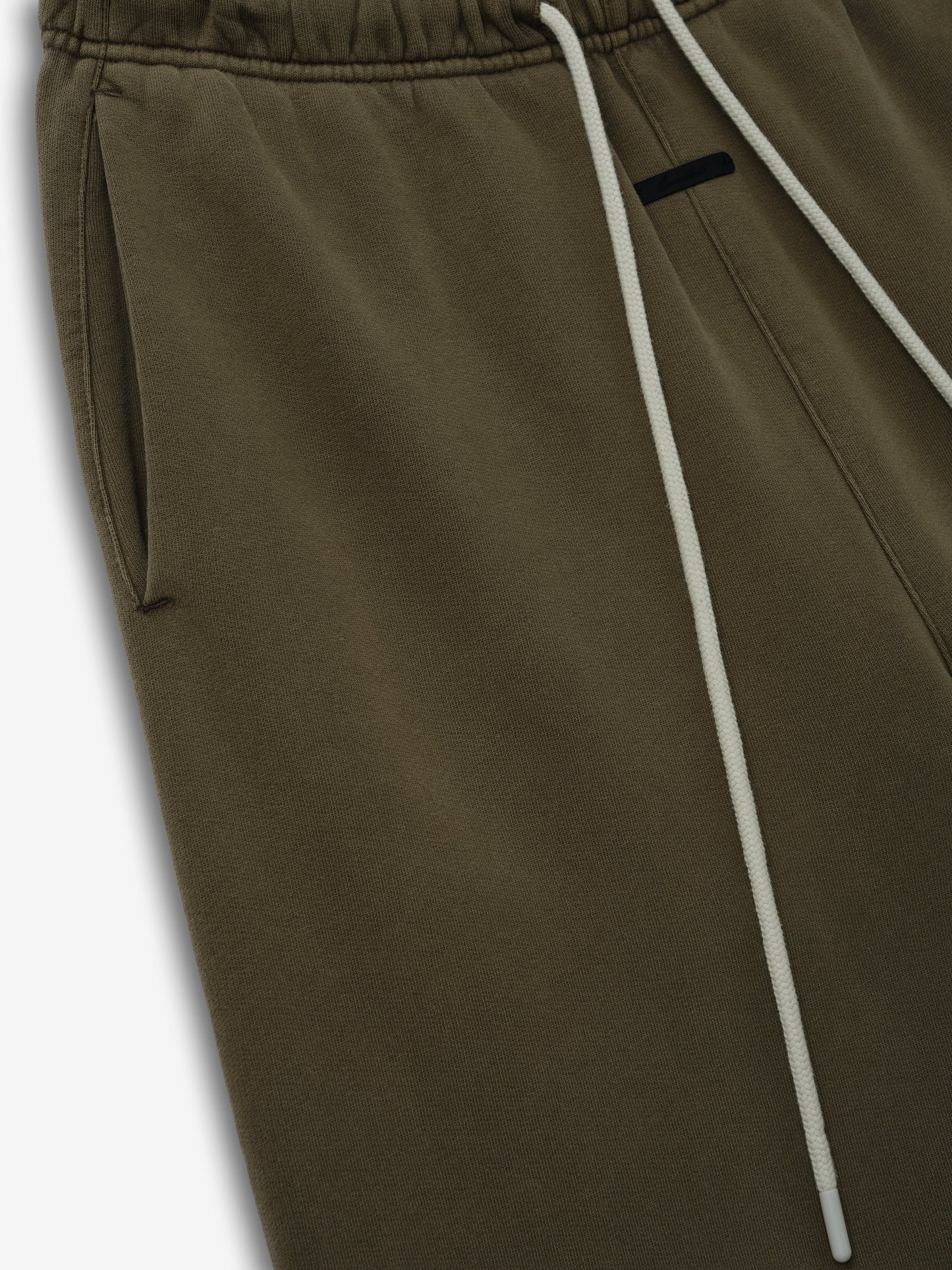 Womens French Terry Raw Cut Lounge Fit Sweatpant