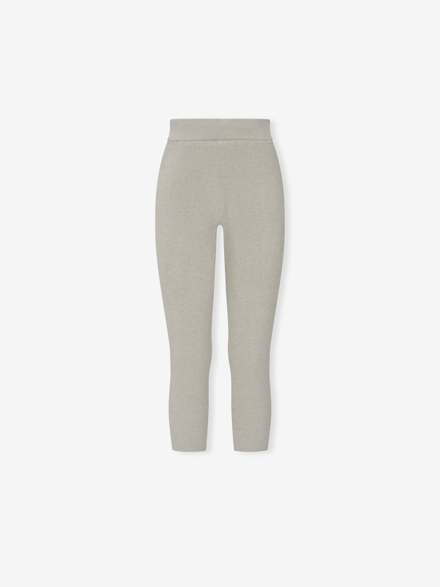 Womens Rib Knit Capri