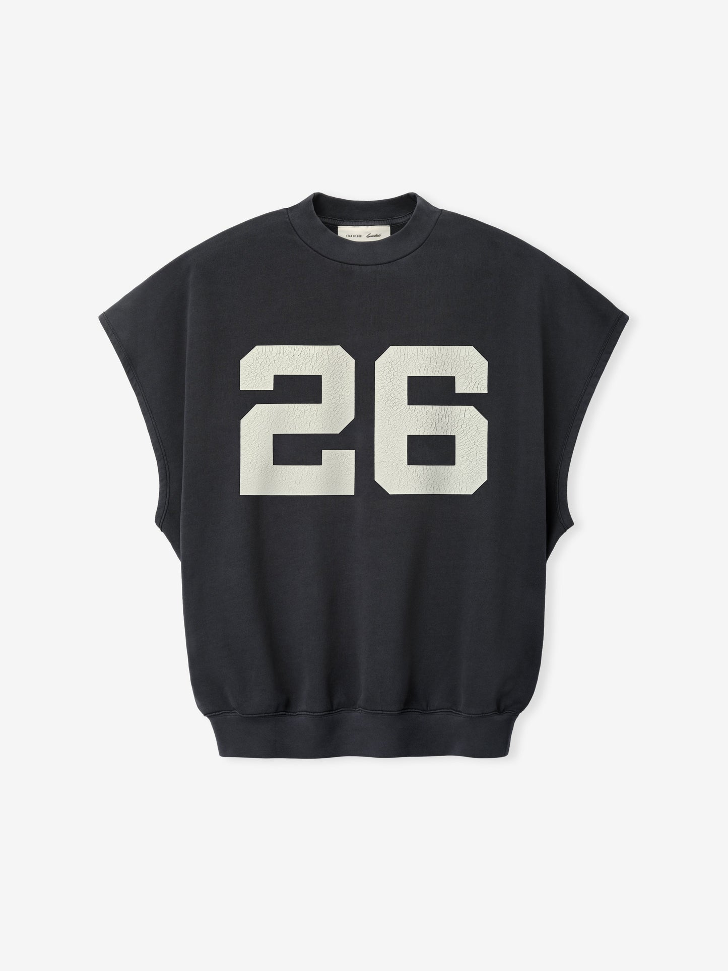 Relaxed Fleece Cutoff Sweatshirt